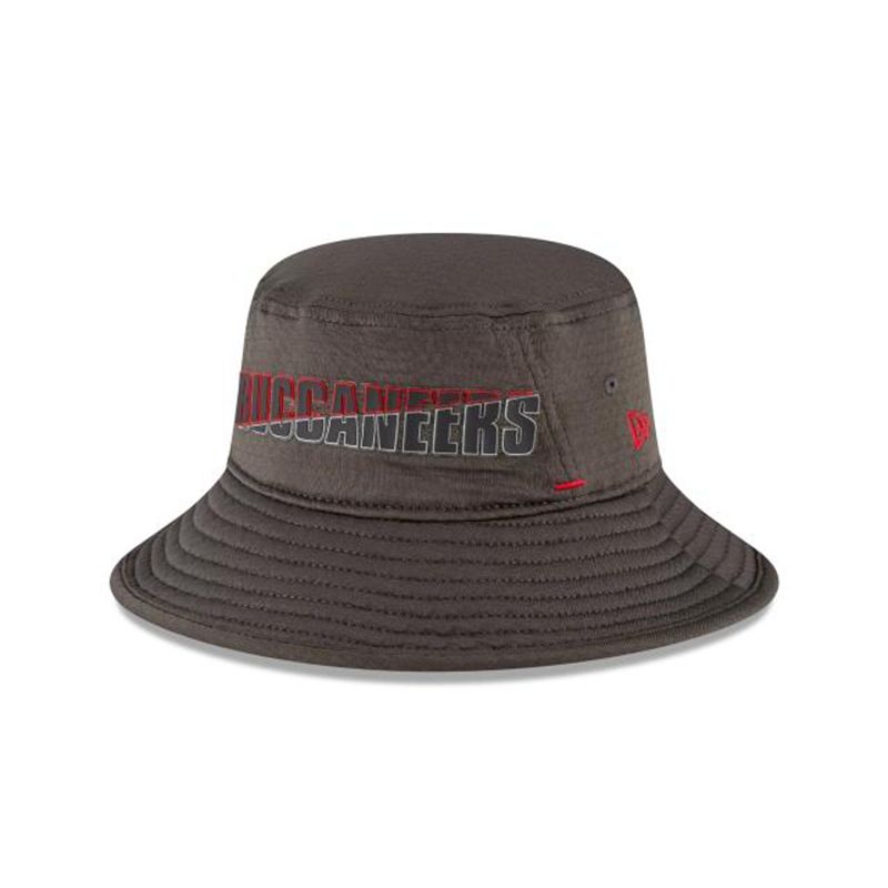 NFL Tampa Bay Buccaneers Official Summer Sideline Stretch (TVU6080) - Red New Era Bucket Hats